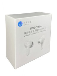 Наушники беспроводные Bluetooth Honor Choice Moecen TWS Earbuds X1 белые