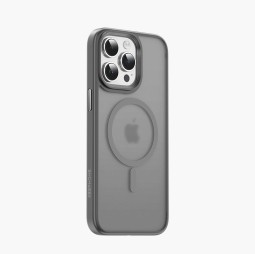 Накладка для iPhone 15 Pro Keephone Mago Pro MagSnap матовый серый
