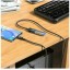 Кабель-удлинитель HOCO U107 USB (папа) - USB3.0 (мама) 1.2м черный