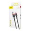 Usb Кабель-зарядка TYPE-C Baseus Cafule 2A 2м (CATKLF-C91) чёрно-красный