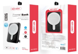 Powerbank с беспроводной зарядкой MagSafe Ven-Dens PB032 5000mAh USB-C 15W черный
