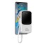Повербанк Baseus Qpow Pro Digital Display Fast-Charge/22.5W Type-C/3A 10000мАч, белый