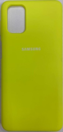 Накладка для Samsung Galaxy M31S Silicone cover желтая