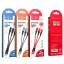 Usb Кабель-зарядка Hoco X47 3в1 Micro/Lightning/Type-C 25см серый