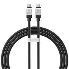 Кабель-зарядка Type-C на Type-C Baseus Baseus CoolPlay Series 100W 1м (CAKW000201) черный