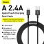 Usb Кабель-зарядка Lightning Baseus Superior series 2.4A 1м CALYS-A01 черный