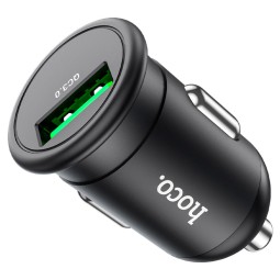 Автомобильное заряд. устр. Hoco Z43 с шнуром Micro 1USB QC3.0 3A 18W черное