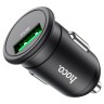 Автомобильное заряд. устр. Hoco Z43 с шнуром Micro 1USB QC3.0 3A 18W черное