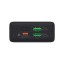 Повербанк с быстрой зарядкой VOC, Baseus Adaman2 20000мАч/2USB/1USB-C 30W, черный