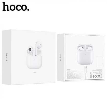 Беспроводные наушники TWS Hoco EW03 BT5.0/30mAh/3ч белые