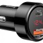 Автомобильное заряд. устр. Baseus 1USB/1C 45W (CCMLC20C-01) черный перламутр