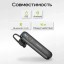Bluetooth-гарнитурa Hoco E63 , черные, влагозащита IPX5, с шумоподавлением