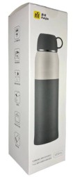 Термос Xiaomi Funjia Home Simple And Portable Insulation Cup 1000 ml серый