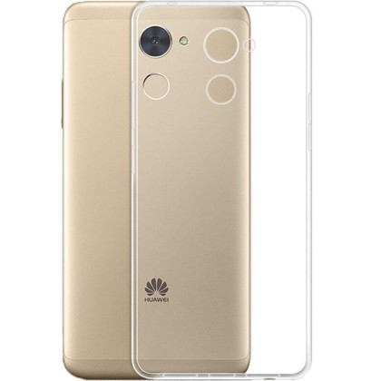 Чехол-накладка силикон 0.33мм Huawei Y7 Prime (2018)//7C прозрачный
