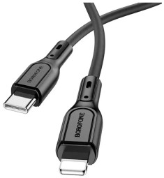 Usb Кабель-зарядка Type-C на Type-C Borofone BX66 20W 1м силиконовый белый