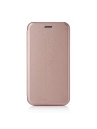 Чехол-книжка Samsung Galaxy A71 Fashion Case кожаная боковая розовое золото