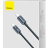 Кабель-зарядка Type-C на Type-C Baseus Crystal Shine Series 100W 2м (CAJY000701) синий