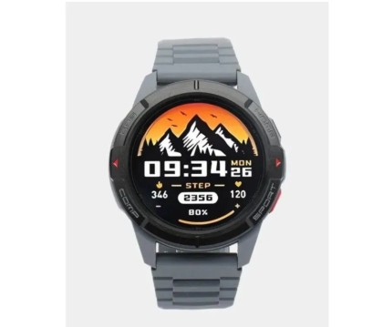 Умные часы Xiaomi Mibro GS Active (XPAW016) c русским языком + 2 ремешка серый