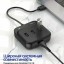 Кабель-переходник Hoco HB31 USB на 4USB 2.0 0.2м черный