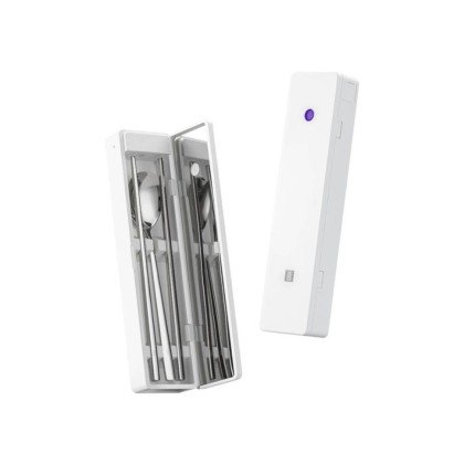 Переносной стерилизатор для столовых приборов Xiaomi Huo Hou UVC Portable Fiatware Set (HU0124) белы