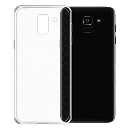Чехол-накладка силикон 0.33мм Samsung Galaxy J6 (2018) прозрачный