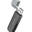 Картридер Borofone DH9 2TB 480Mbps USB2.0 чёрно-серый