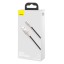 Usb Кабель-зарядка Lightning Baseus Cafule 2.4A 25см (CALJK-01) черный