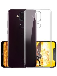 Чехол-накладка силикон 0.5мм Nokia X7 прозрачный