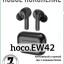 Беспроводные наушники TWS Hoco EW42 BT5.3/35mAh (350mAh)/4ч черные