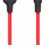 Usb Кабель-зарядка Type-C Hoco X21 Silicone 2.4A 1м мягкий силиконовый красный