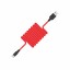 Usb Кабель-зарядка Type-C Hoco X21 Silicone 2.4A 1м мягкий силиконовый красный
