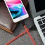 Usb Кабель-зарядка Type-C Hoco X21 Silicone 2.4A 1м мягкий силиконовый красный