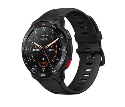 Умные часы Xiaomi Mibro GS Pro (XPAW013) c русским языком+ 2 ремешки черные