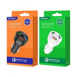 Автомобильное заряд. устр. Kaku KSC-486 3USB QC3.0 20W черное