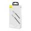 Кабель-зарядка Type-C на Type-C Baseus Cafule Metal 100W 2м CATJK-D01 чёрный
