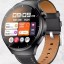Смарт часы LK4 PRO AMOLED +3 ремешка Черный, 46мм, Умные часы