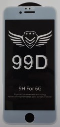 Защитное стекло для i-Phone 6/6s 99D белое