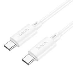 Провод для зарядки Type C на Type-C Hoco 88 3A 60W белый