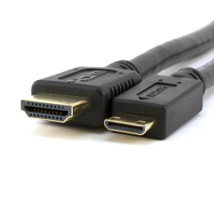 Smartbuy Cable HDMI to mini HDMI ver. 1.4b A-M/C-M, 1,0 m (gold-plated) (K-310-180)