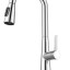 Выдвижной кухонный смеситель Xiaomi Mijia Pull-out kitchen Faucet S1 MJCLSCFLT01DB