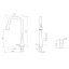 Выдвижной кухонный смеситель Xiaomi Mijia Pull-out kitchen Faucet S1 MJCLSCFLT01DB