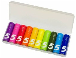 Алкалиновые батарейки Xiaomi AA LR6 (10шт) NQD4000RT разноцветные