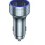 Автомобильное заряд. устр. Remax RCC327 2USB/1C 3A 83W серебристое