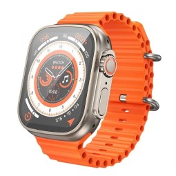 Смарт-часы Hoco Y12 Ultra Smart Watch 2"/240х240/300mAh/120ч/BT5.0 золотые