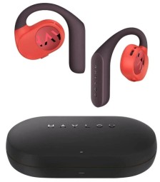 Наушники беспроводные Bluetooth Haylou OW01 Purfree черные
