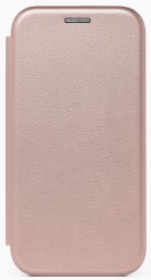 Чехол-книжка Samsung Galaxy A51 Fashion Case кожаная боковая розовое золото