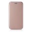 Чехол-книжка Samsung Galaxy A51 Fashion Case кожаная боковая розовое золото