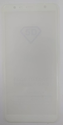 Защитное стекло для Samsung Galaxy J6 (2018) plus/J4 Plus 9D белое