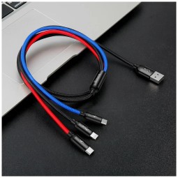 Usb Кабель для зарядки Baseus 3в1 Lightning/Micro/Type-C