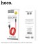 Usb Кабель-зарядка Lightning Hoco X29 Superior style 2.4A 1м в силиконовый PVC красный